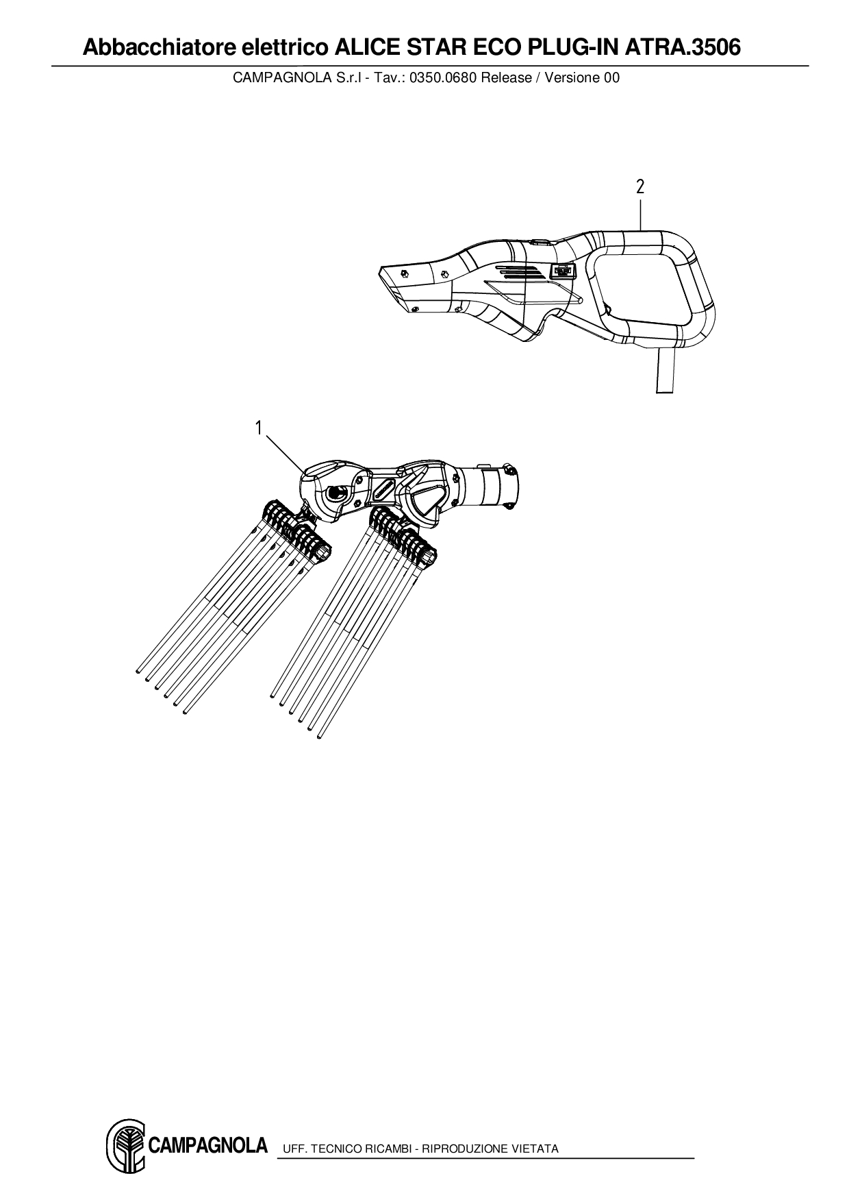ATRA.3506_Abbacchiatore elettrico ALICE STAR ECO PLUG-IN